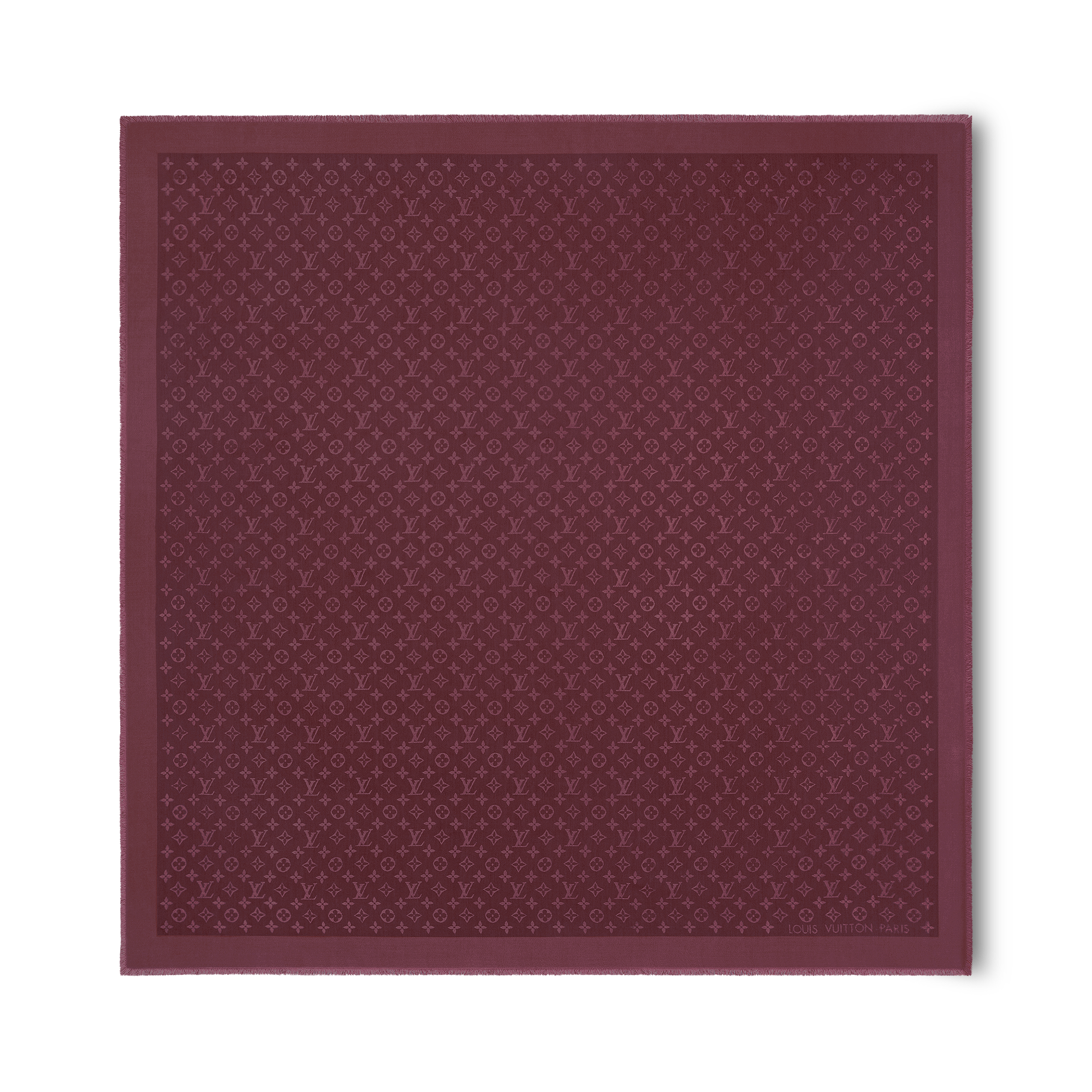 LOUIS VUITTON バーガンディ ストール